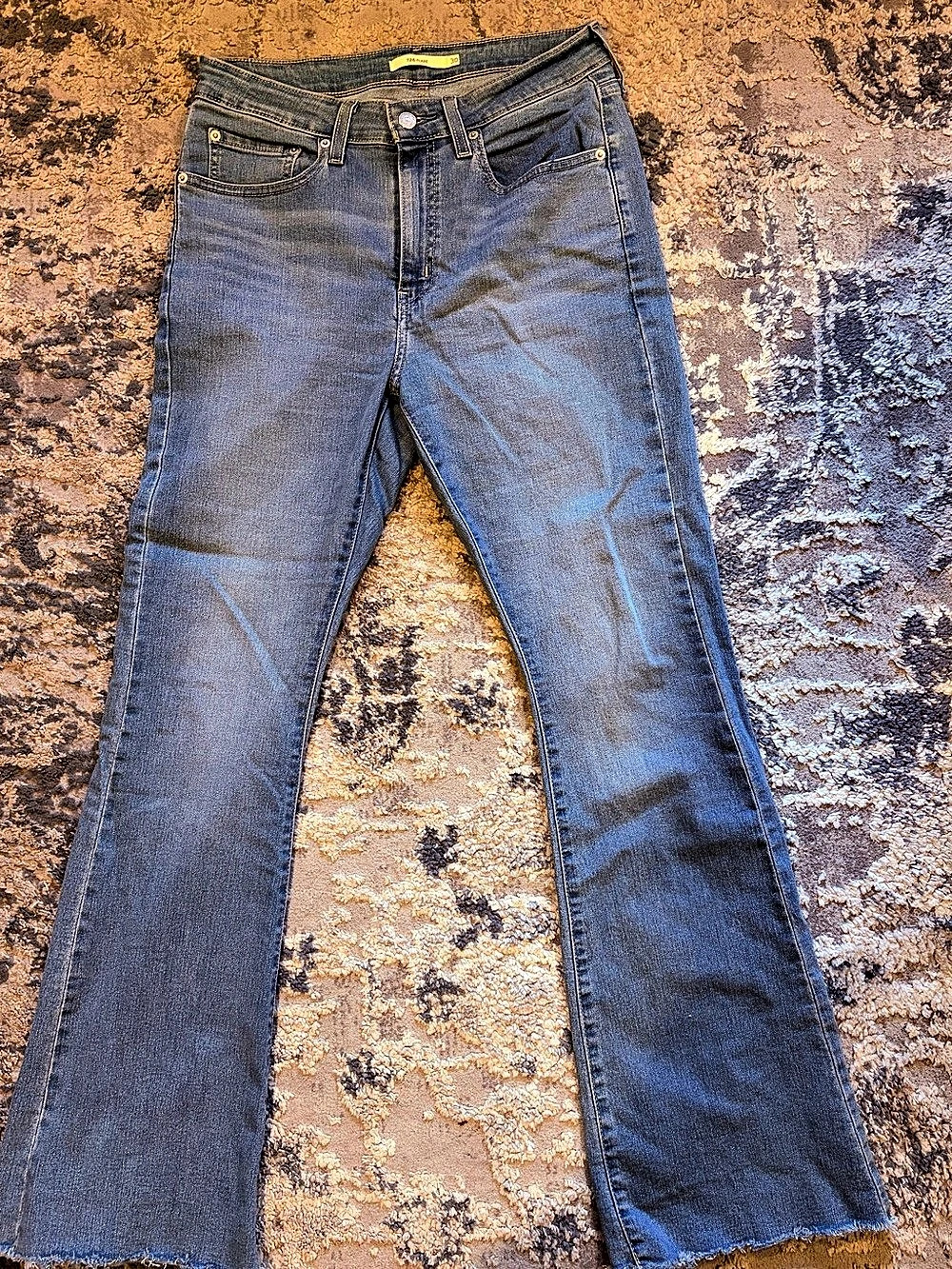 Levi's 726 Flare Blue Jeans Waist 30